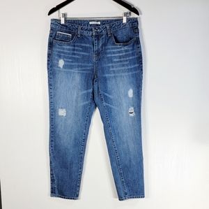 4/$20 Canyon River Blues 100% Cotton Distressed Midrise Jeans Size 10